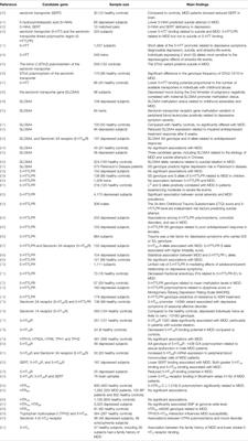 Associations Among Monoamine Neurotransmitter Pathways, Personality Traits, and Major Depressive Disorder